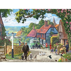 Country Bus Jigsaw Puzzle