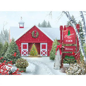 Christmas Tree Farm Jigsaw Puzzle