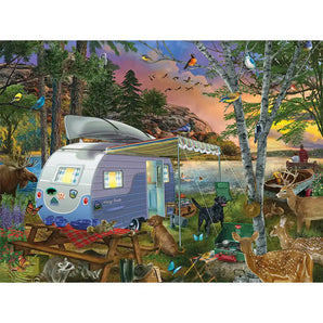 Camp Site Watch Dogs Jigsaw Puzzle