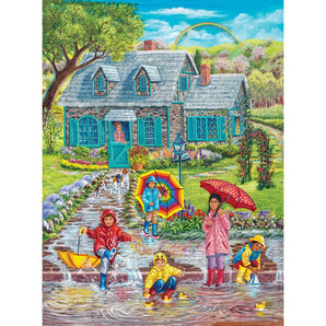 After The Spring Rain Jigsaw Puzzle