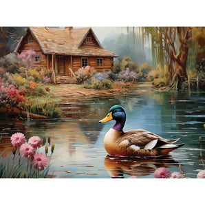 Louisiana Cabin Jigsaw Puzzle