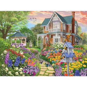 Victorian Garden Path Jigsaw Puzzle