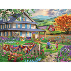 Wild Flower Farm Jigsaw Puzzle