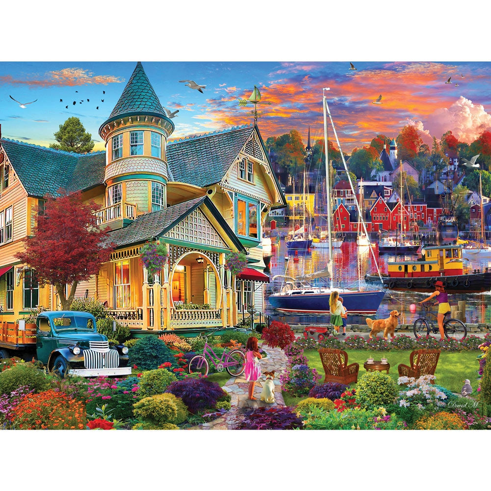 Victorian Home on the Harbor Puzzle | Bits and Pieces Canada