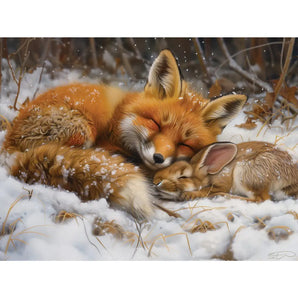 Winter Snuggle Jigsaw Puzzle