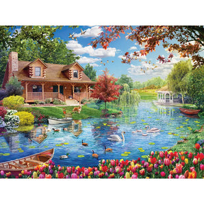 Cottage America Jigsaw Puzzle