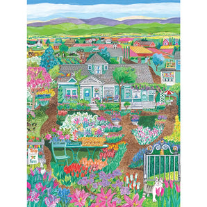 Tulip Farm Jigsaw Puzzle by Diana Schmidt