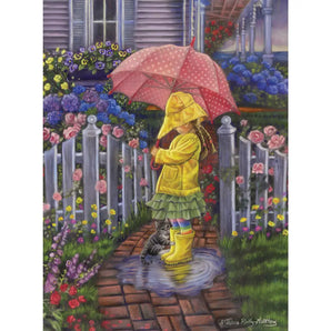 Rainy Day Friends Jigsaw Puzzle