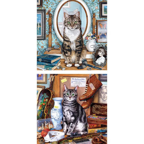 Set of 2 : Geoffrey Tristram 1000 Piece Jigsaw Puzzle