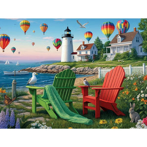 Whimsical Seaside Jigsaw Puzzle