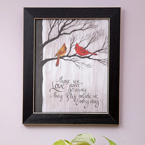 Those We Love Cardinals Framed Print