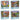 Set of 4 Steve Sundram Jigsaw Puzzles