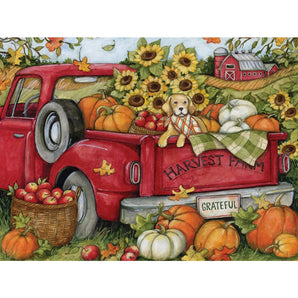 Pumpkin Truck Jigsaw Puzzle