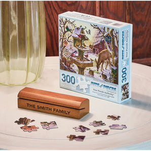 Personalized Puzzle Box Lid Holder