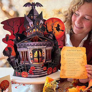 Haunted House Pop Up Card