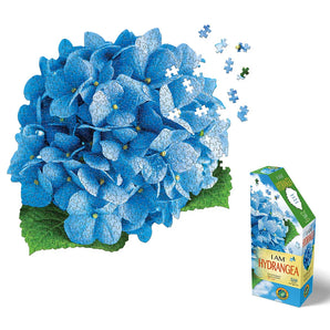 I Am Hydrangea Shaped 350 Piece Jigsaw Puzzle