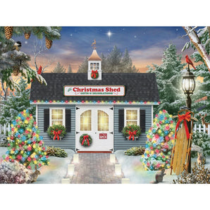 Winter Riverbank 1000-Piece Jigsaw Puzzle – Cancer Research UK