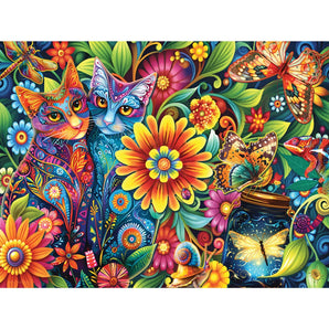 Fantasy Garden Foil Jigsaw Puzzle