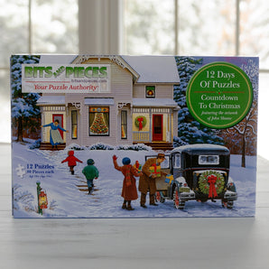 12 Days of Puzzles Christmas Countdown Advent Calendar
