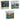 Set of 3 John Zaccheo Jigsaw Puzzles