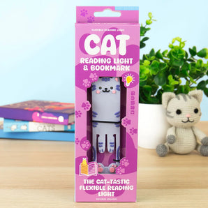 Cat Reading Light Bookmark