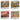 Set of 4 Enchanted Autumn Collection Jigsaw Puzzles