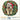 Christmas Dog Wreath Shaped Jigsaw Puzzle