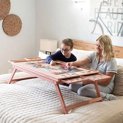Puzzle table and accessories
